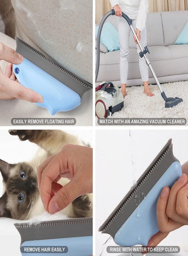 Lumevo Pet Hair Remover Brush | Floating Hair Comb for Couch, Furniture, Carpet, Clothing, Blankets, Car & Bed (Multicolor) - Image 4